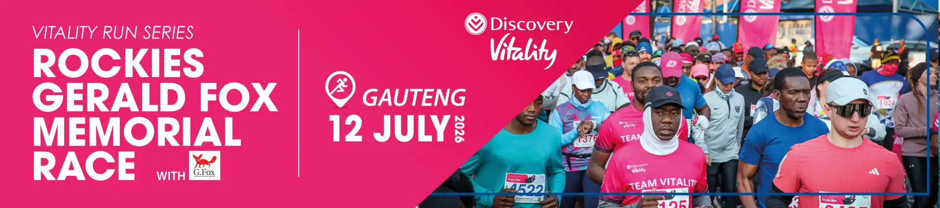 Discovery Vitality Run Series - Rockies Gerald Fox